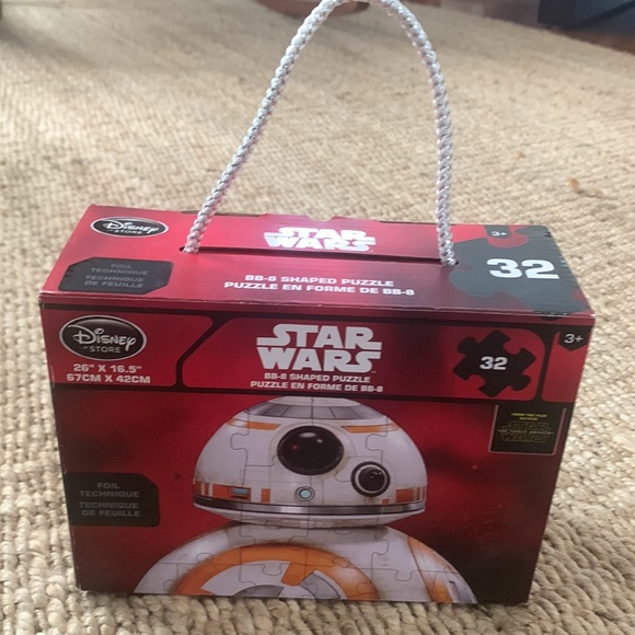 Lot of 2! Disney Store Star Wars BB-8 AND Pixar Cars Jigsaw Puzzles 🧩 32 Pieces - Picture 3 of 9